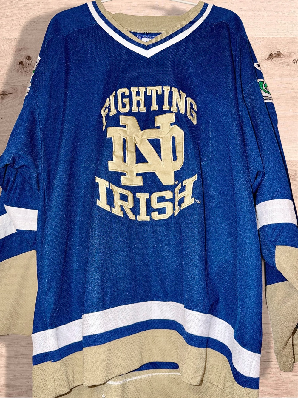 Vintage 90’s Notre Dame Fighting Irish Starter Hockey Jersey